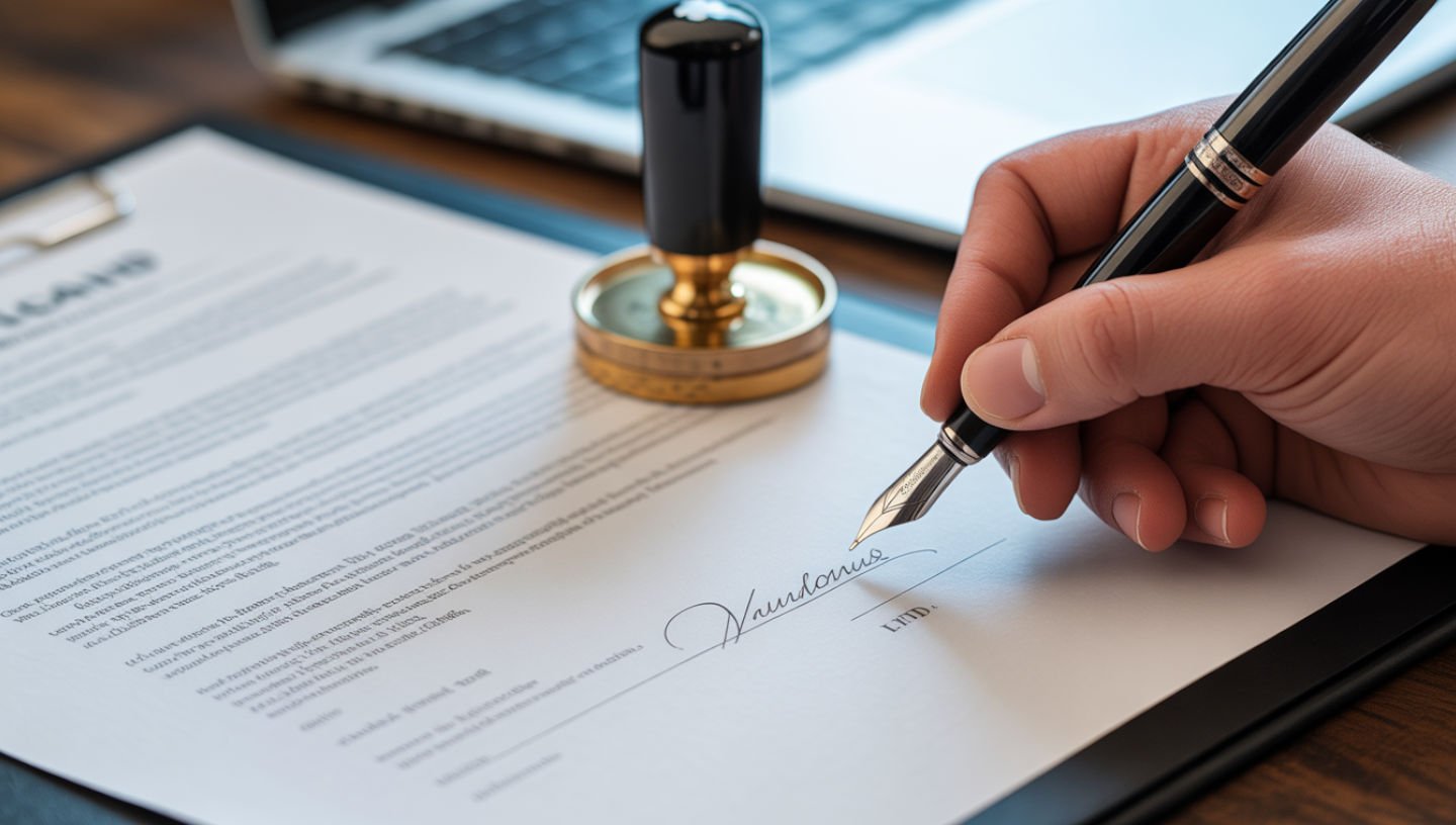 Signing the foundation contract for VULCANUS Ltd.